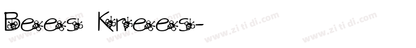 Bees Knees字体转换